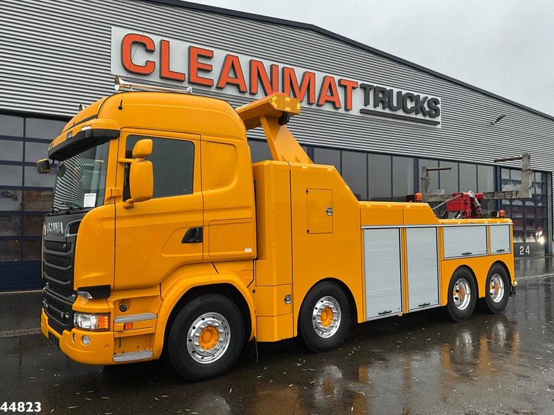 Scania R730 V8 8x4 Euro 6 Retarder Recovery truck Just 17.951 km! - Puksiirauto: pilt 1 Scania R730 V8 8x4 Euro 6 Retarder Recovery truck Just 17.951 km! - Puksiirauto: pilt 1