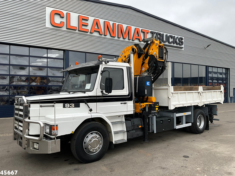 Scania T 93 4x2 Kipper met 31 Tonmeter laadkraan (bj 2005) + Fly-JIb! Just 118.736 km! - Kallurauto, Kraanaga veoauto: pilt 4 Scania T 93 4x2 Kipper met 31 Tonmeter laadkraan (bj 2005) + Fly-JIb! Just 118.736 km! - Kallurauto, Kraanaga veoauto: pilt 4