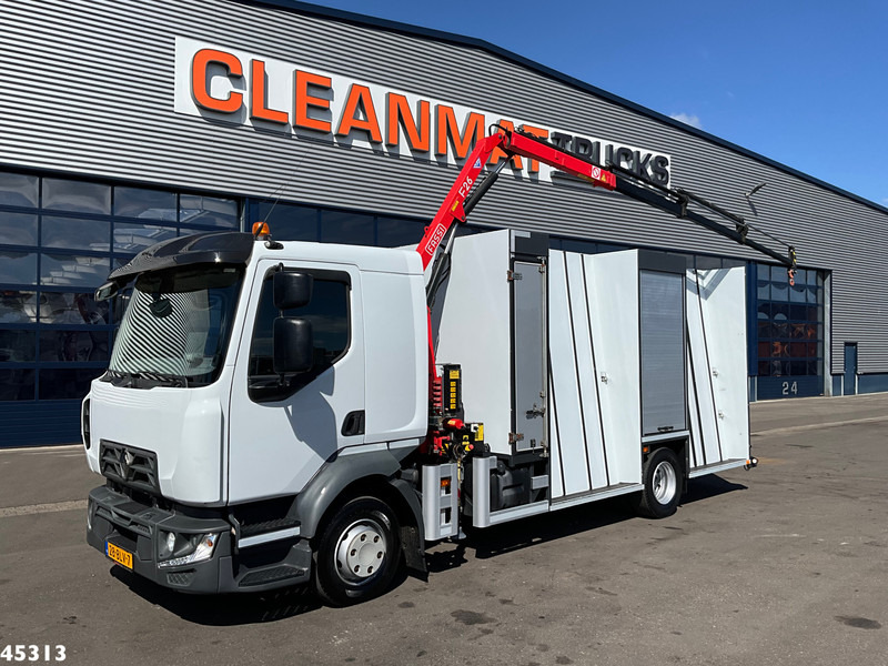 Renault D 220 Euro 6 Fassi 2,3 Tonmeter laadkraan Just 153.536 km! - Veoauto, Kraanaga veoauto: pilt 1 Renault D 220 Euro 6 Fassi 2,3 Tonmeter laadkraan Just 153.536 km! - Veoauto, Kraanaga veoauto: pilt 1