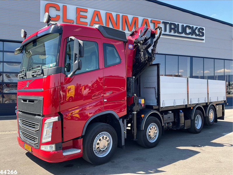 Volvo FH 500 8x2 Euro 6 HMF 32 Tonmeter laadkraan + Fly-Jib - Kraanaga veoauto: pilt 2 Volvo FH 500 8x2 Euro 6 HMF 32 Tonmeter laadkraan + Fly-Jib - Kraanaga veoauto: pilt 2