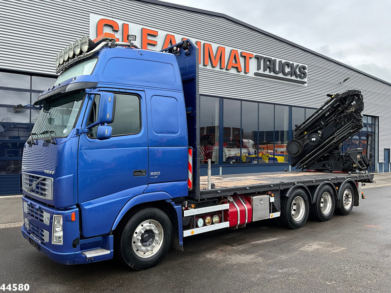 Volvo FH 520 8x4 Euro 5 Hiab 24 Tonmeter laadkraan + Fly-jib - Kraanaga veoauto: pilt 3 Volvo FH 520 8x4 Euro 5 Hiab 24 Tonmeter laadkraan + Fly-jib - Kraanaga veoauto: pilt 3