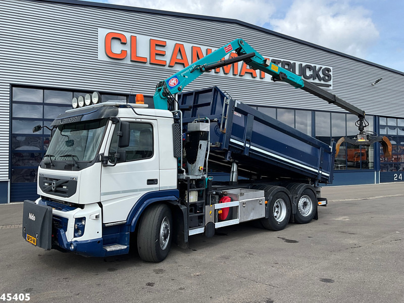 Volvo FM 330 6x2/6x4 Hydrodrive HMF 16 Tonmeter Z-kraan - Kallurauto, Kraanaga veoauto: pilt 1 Volvo FM 330 6x2/6x4 Hydrodrive HMF 16 Tonmeter Z-kraan - Kallurauto, Kraanaga veoauto: pilt 1