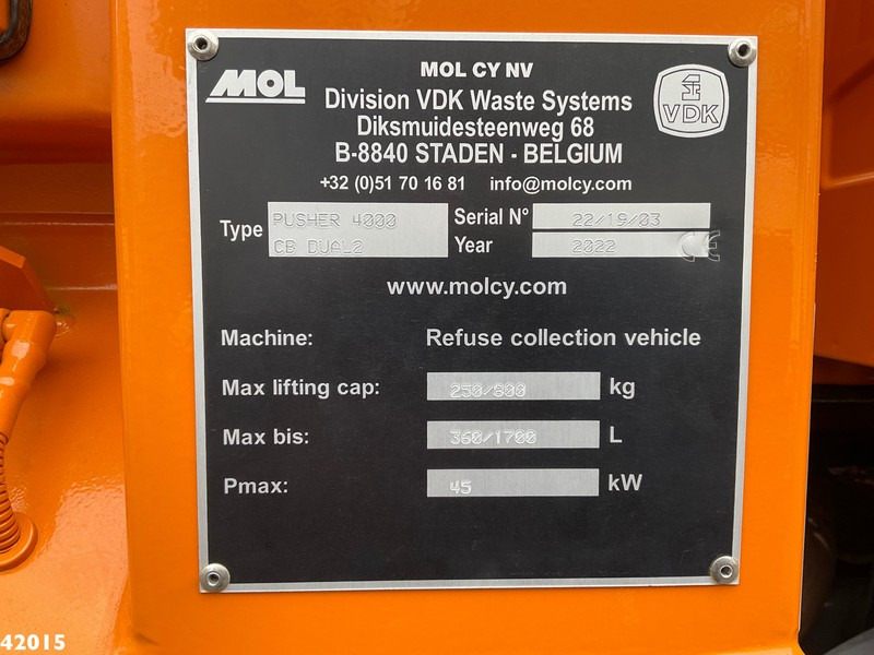 Volvo FM 330 VDK 23m³ liising Volvo FM 330 VDK 23m³: pilt 11