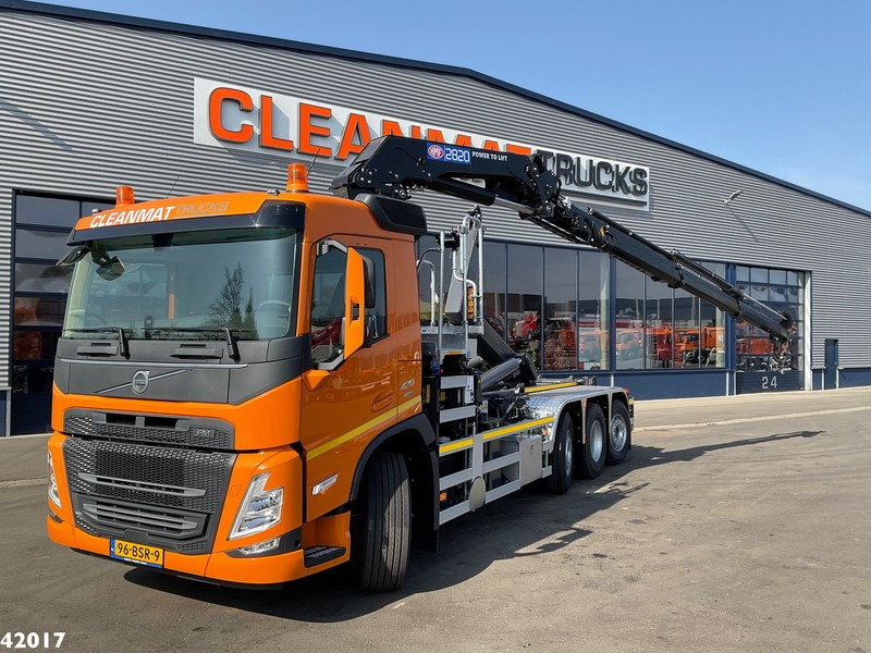 Volvo FM 420 8x2 HMF 28 Tonmeter laadkraan - Konkstõstukiga veoauto, Kraanaga veoauto: pilt 1 Volvo FM 420 8x2 HMF 28 Tonmeter laadkraan - Konkstõstukiga veoauto, Kraanaga veoauto: pilt 1