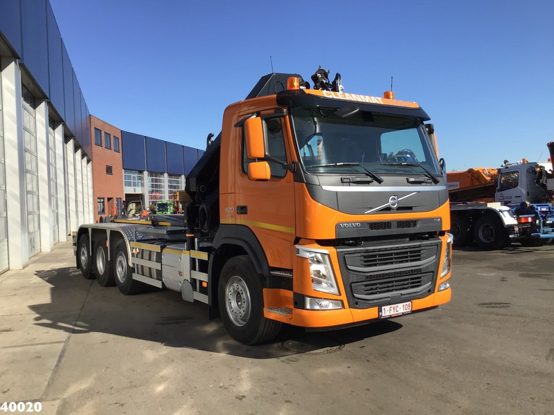 Volvo FM 420 8x2 HMF 28 ton/meter laadkraan Welvaarts weighing system - Konkstõstukiga veoauto, Kraanaga veoauto: pilt 5 Volvo FM 420 8x2 HMF 28 ton/meter laadkraan Welvaarts weighing system - Konkstõstukiga veoauto, Kraanaga veoauto: pilt 5