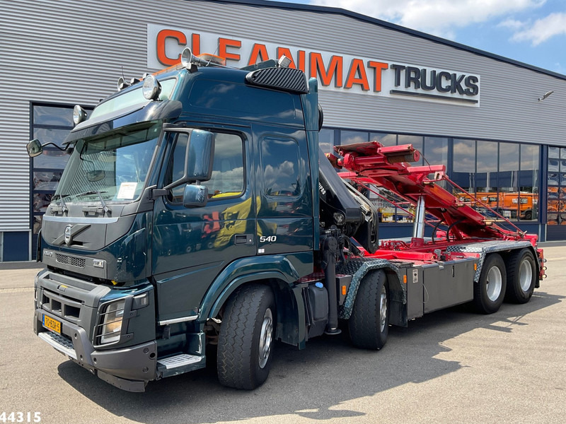 Volvo FMX 540 8x4 Euro 6 Hiab 28 Tonmeter laadkraan - Veoauto - kaablisüsteem, Kraanaga veoauto: pilt 2 Volvo FMX 540 8x4 Euro 6 Hiab 28 Tonmeter laadkraan - Veoauto - kaablisüsteem, Kraanaga veoauto: pilt 2