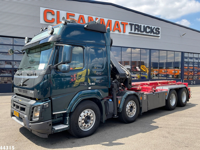 Volvo FMX 540 8x4 Euro 6 Hiab 28 Tonmeter laadkraan - Veoauto - kaablisüsteem, Kraanaga veoauto: pilt 4 Volvo FMX 540 8x4 Euro 6 Hiab 28 Tonmeter laadkraan - Veoauto - kaablisüsteem, Kraanaga veoauto: pilt 4