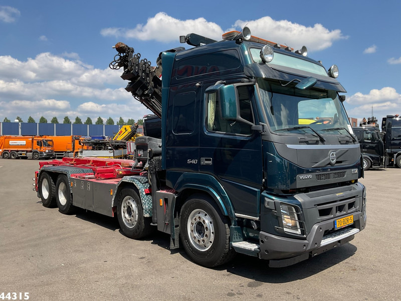 Volvo FMX 540 8x4 Euro 6 Hiab 28 Tonmeter laadkraan - Veoauto - kaablisüsteem, Kraanaga veoauto: pilt 5 Volvo FMX 540 8x4 Euro 6 Hiab 28 Tonmeter laadkraan - Veoauto - kaablisüsteem, Kraanaga veoauto: pilt 5