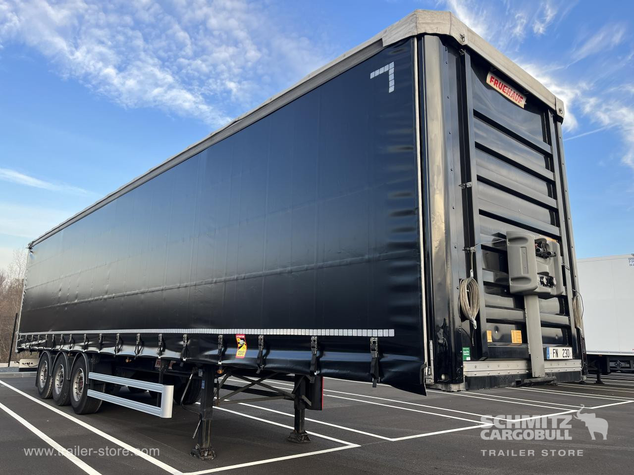 FRUEHAUF Curtainsider Standard - Tentpoolhaagis: pilt 1 FRUEHAUF Curtainsider Standard - Tentpoolhaagis: pilt 1