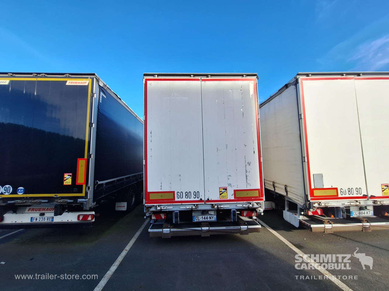 FRUEHAUF Curtainsider Standard Taillift - Tentpoolhaagis: pilt 2 FRUEHAUF Curtainsider Standard Taillift - Tentpoolhaagis: pilt 2