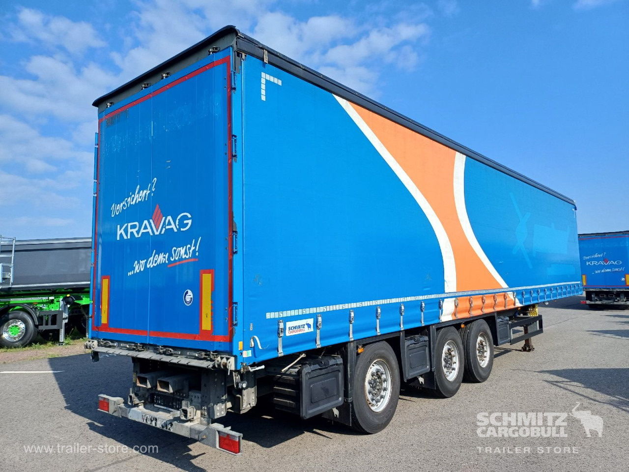 Tentpoolhaagis SCHMITZ Auflieger Curtainsider Standard Forklift holder: pilt 11