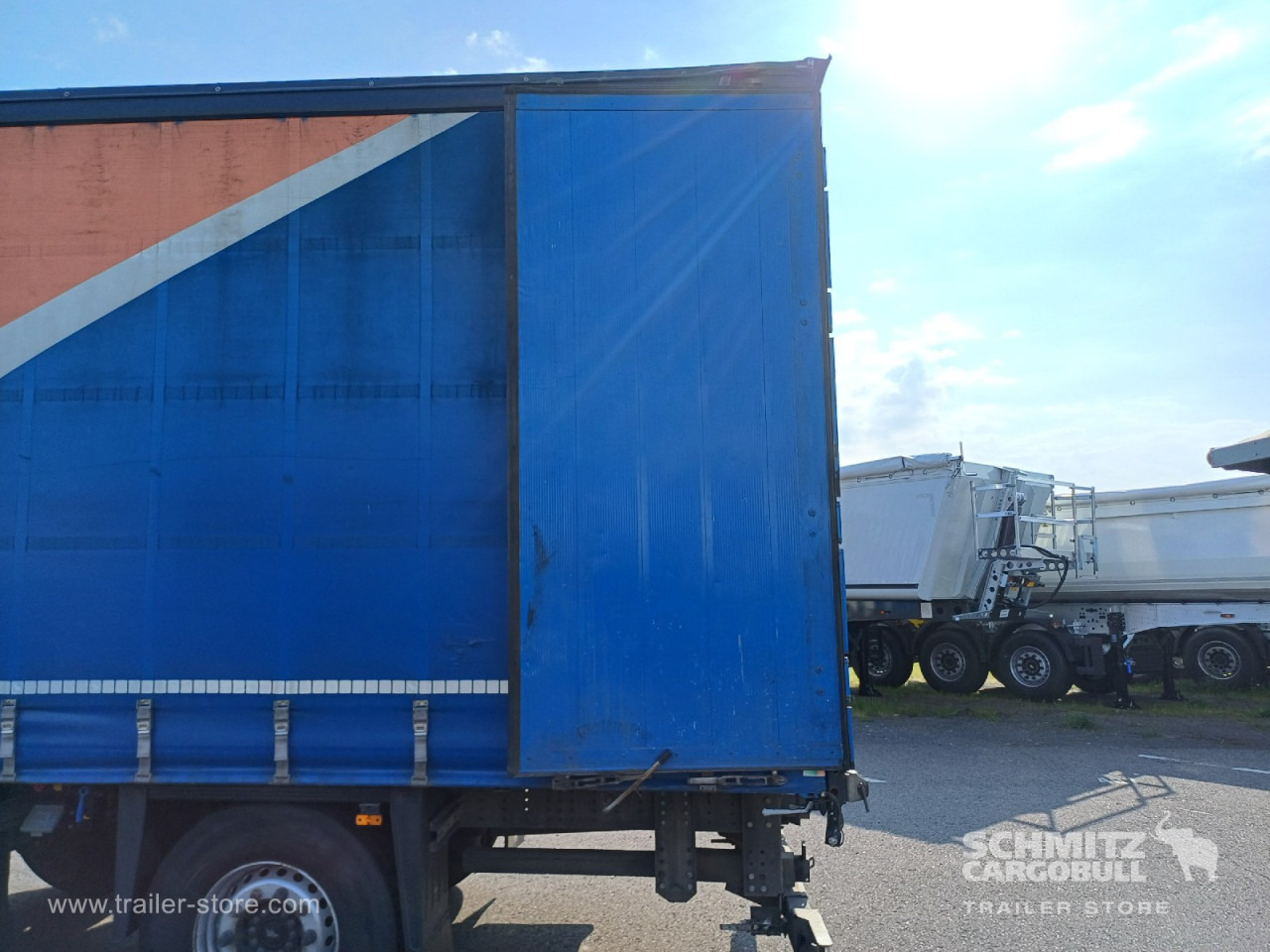 Tentpoolhaagis SCHMITZ Auflieger Curtainsider Standard Forklift holder: pilt 12