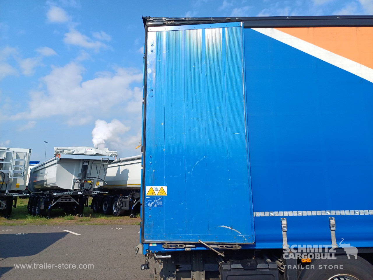 Tentpoolhaagis SCHMITZ Auflieger Curtainsider Standard Forklift holder: pilt 13