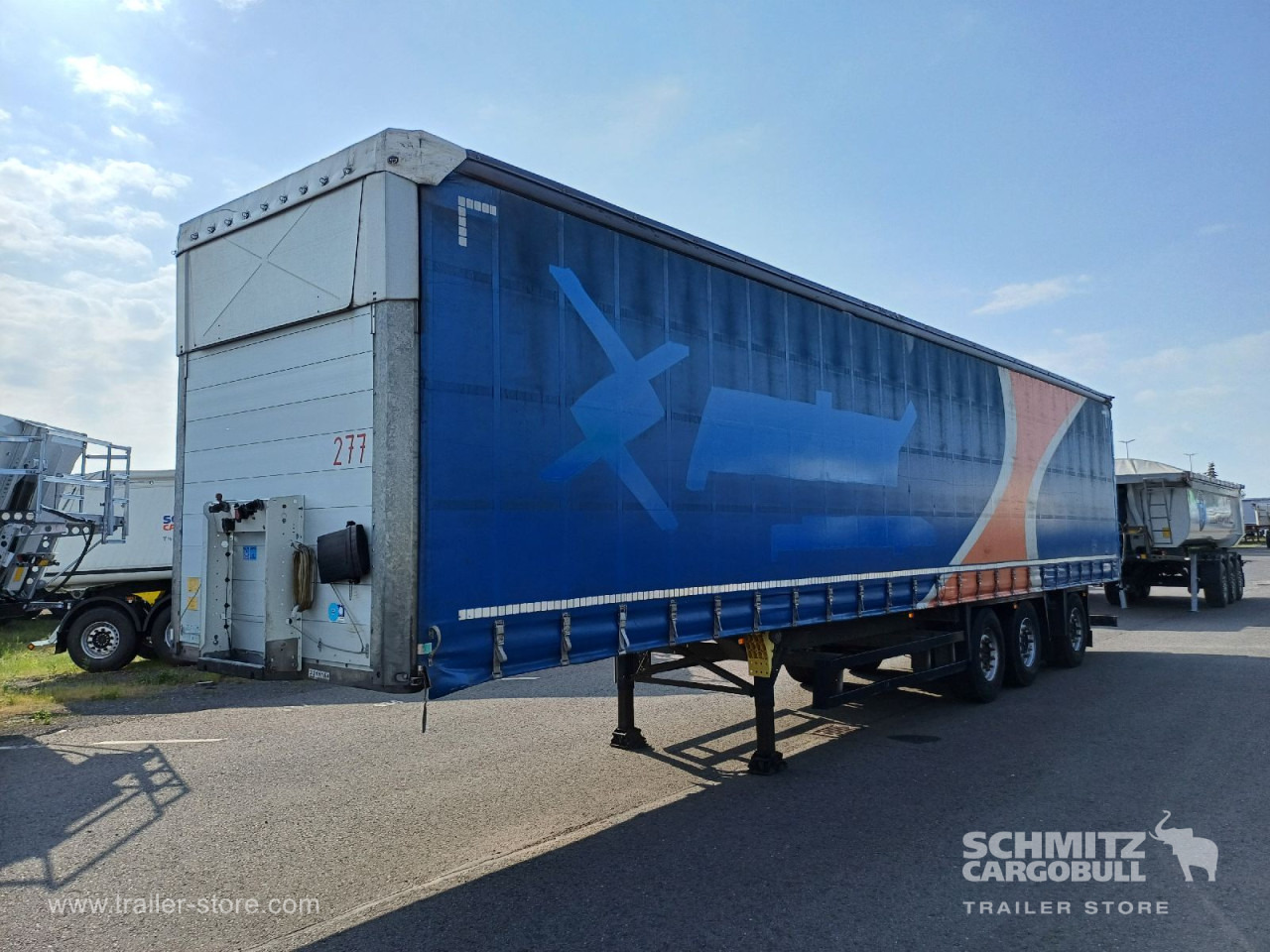 Tentpoolhaagis SCHMITZ Auflieger Curtainsider Standard Forklift holder: pilt 10