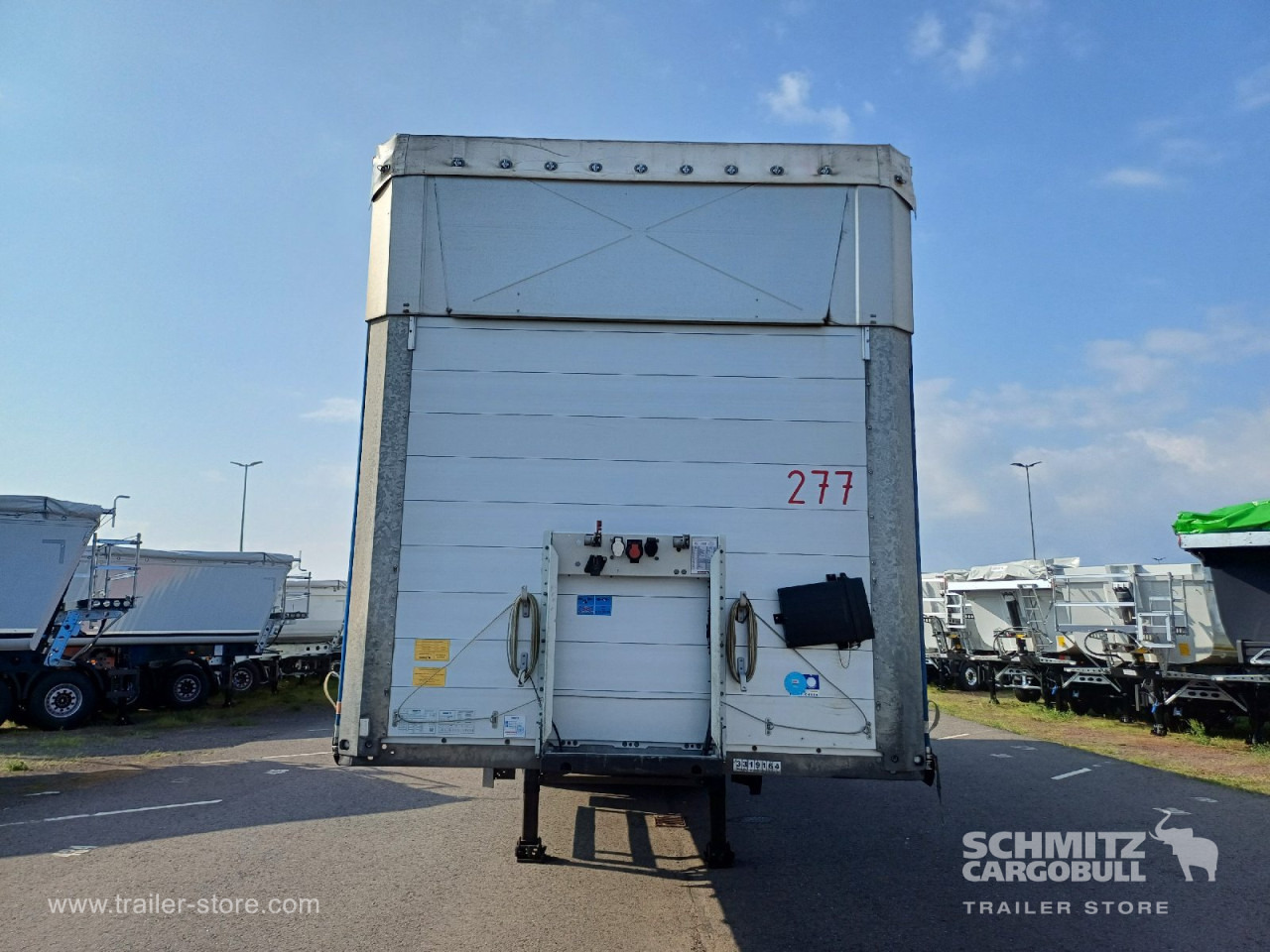 Tentpoolhaagis SCHMITZ Auflieger Curtainsider Standard Forklift holder: pilt 15