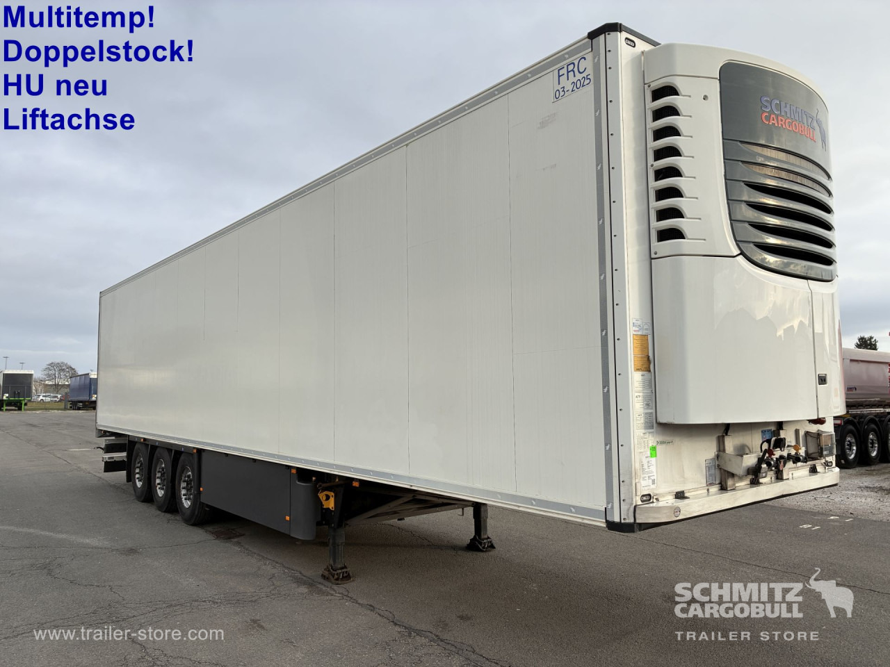 SCHMITZ Auflieger Tiefkühler Multitemp Double deck - Isotermiline poolhaagis: pilt 1 SCHMITZ Auflieger Tiefkühler Multitemp Double deck - Isotermiline poolhaagis: pilt 1