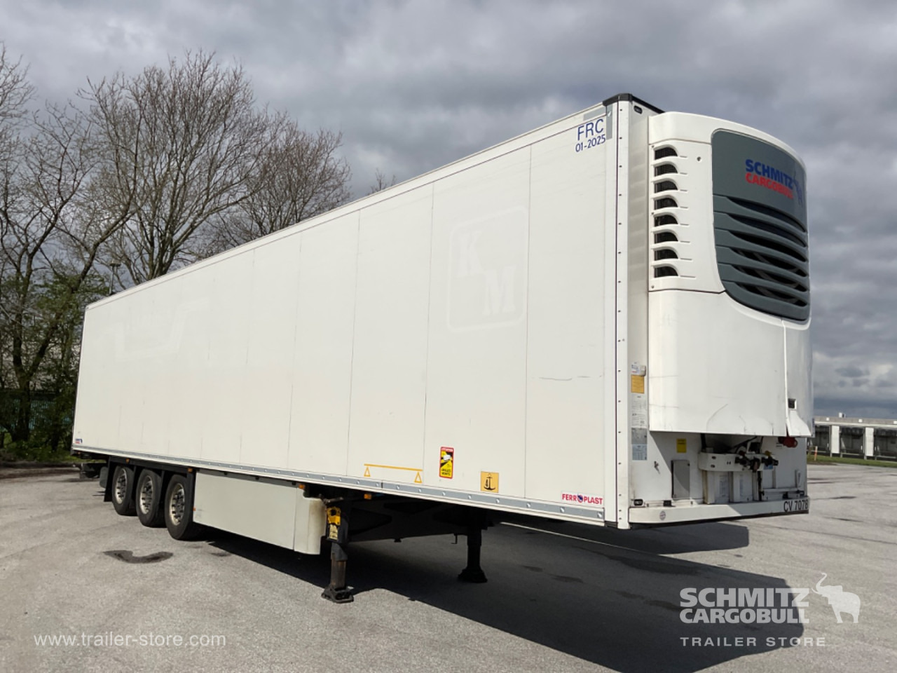 Isotermiline poolhaagis SCHMITZ Reefer Meat hanging system: pilt 1