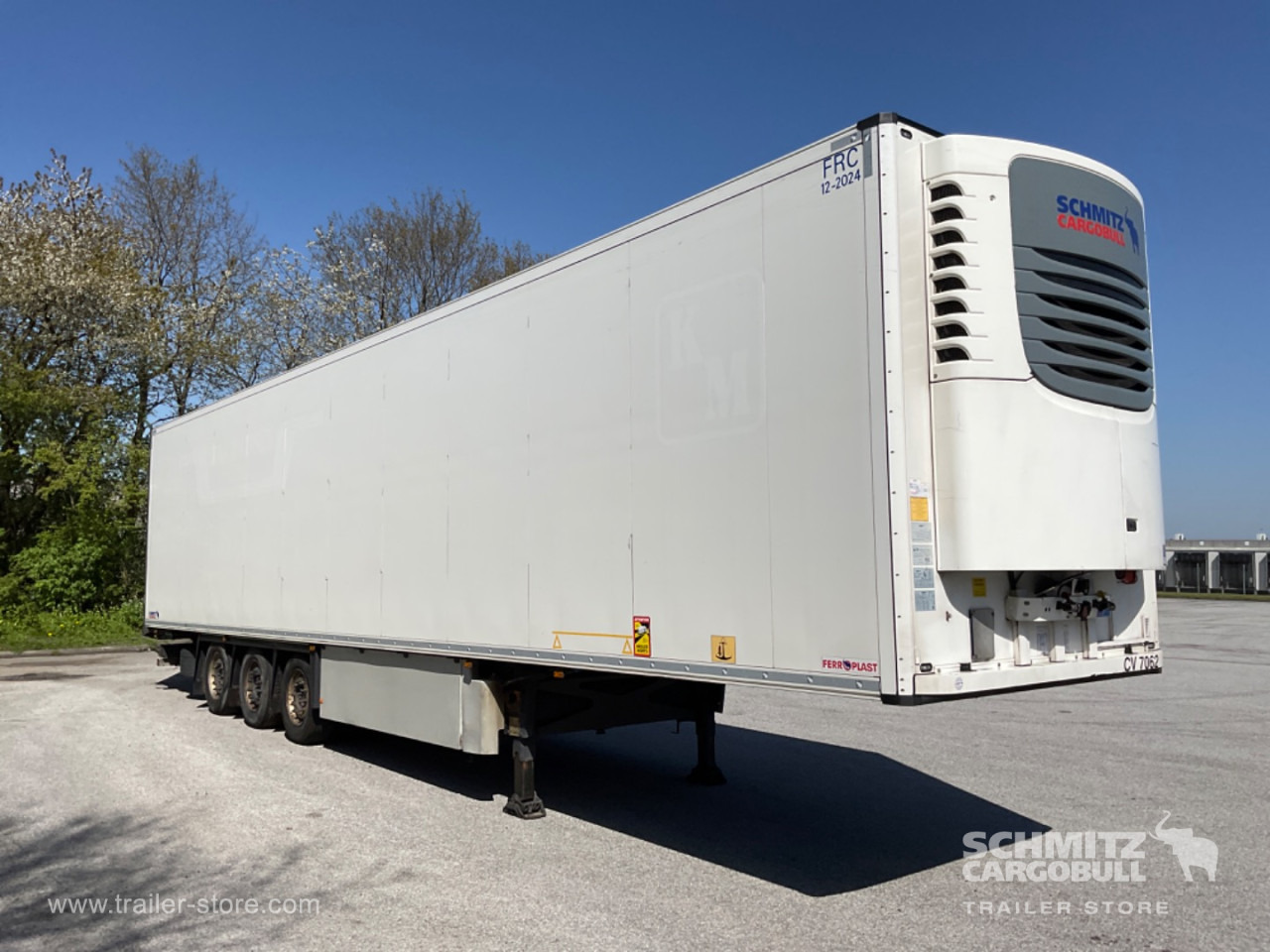 Isotermiline poolhaagis SCHMITZ Reefer Meat hanging system: pilt 1