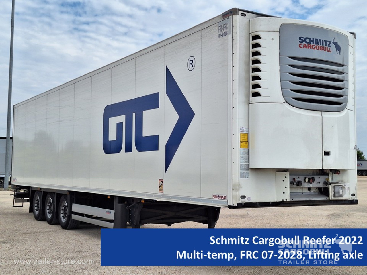 SCHMITZ Reefer Multitemp - Isotermiline poolhaagis: pilt 1 SCHMITZ Reefer Multitemp - Isotermiline poolhaagis: pilt 1