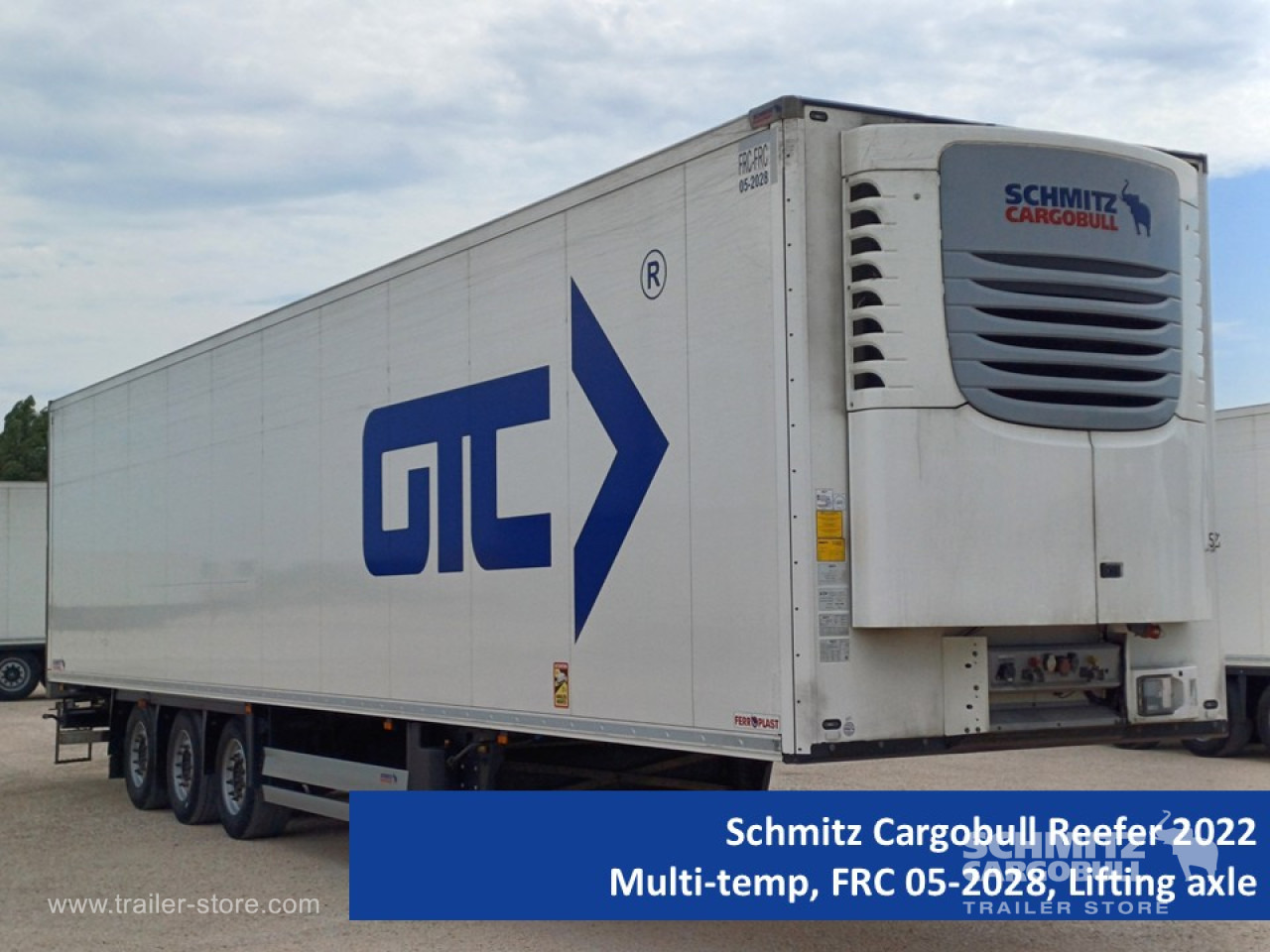 SCHMITZ Reefer Multitemp - Isotermiline poolhaagis: pilt 1 SCHMITZ Reefer Multitemp - Isotermiline poolhaagis: pilt 1