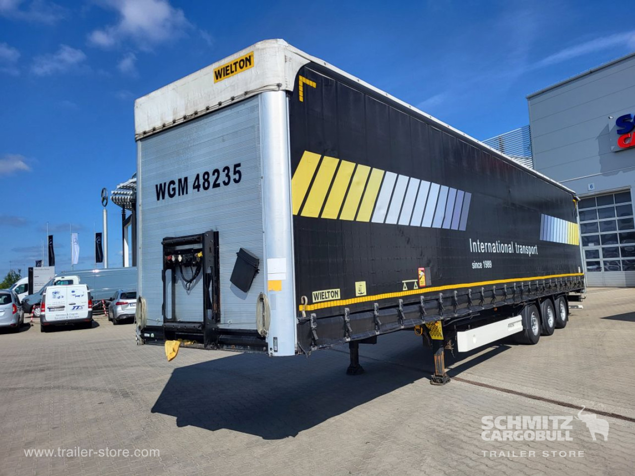WIELTON Curtainsider Mega - Tentpoolhaagis: pilt 1 WIELTON Curtainsider Mega - Tentpoolhaagis: pilt 1