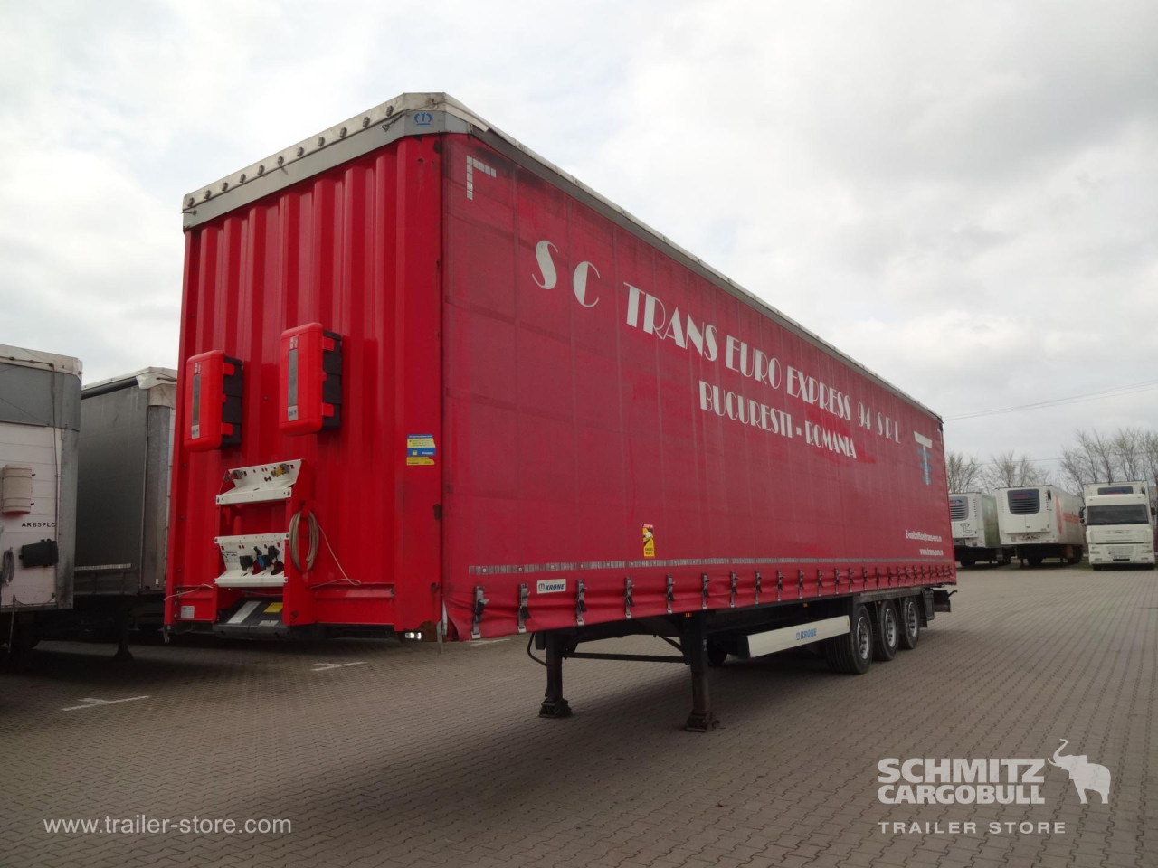 KRONE Curtainsider Mega - Tentpoolhaagis: pilt 1 KRONE Curtainsider Mega - Tentpoolhaagis: pilt 1
