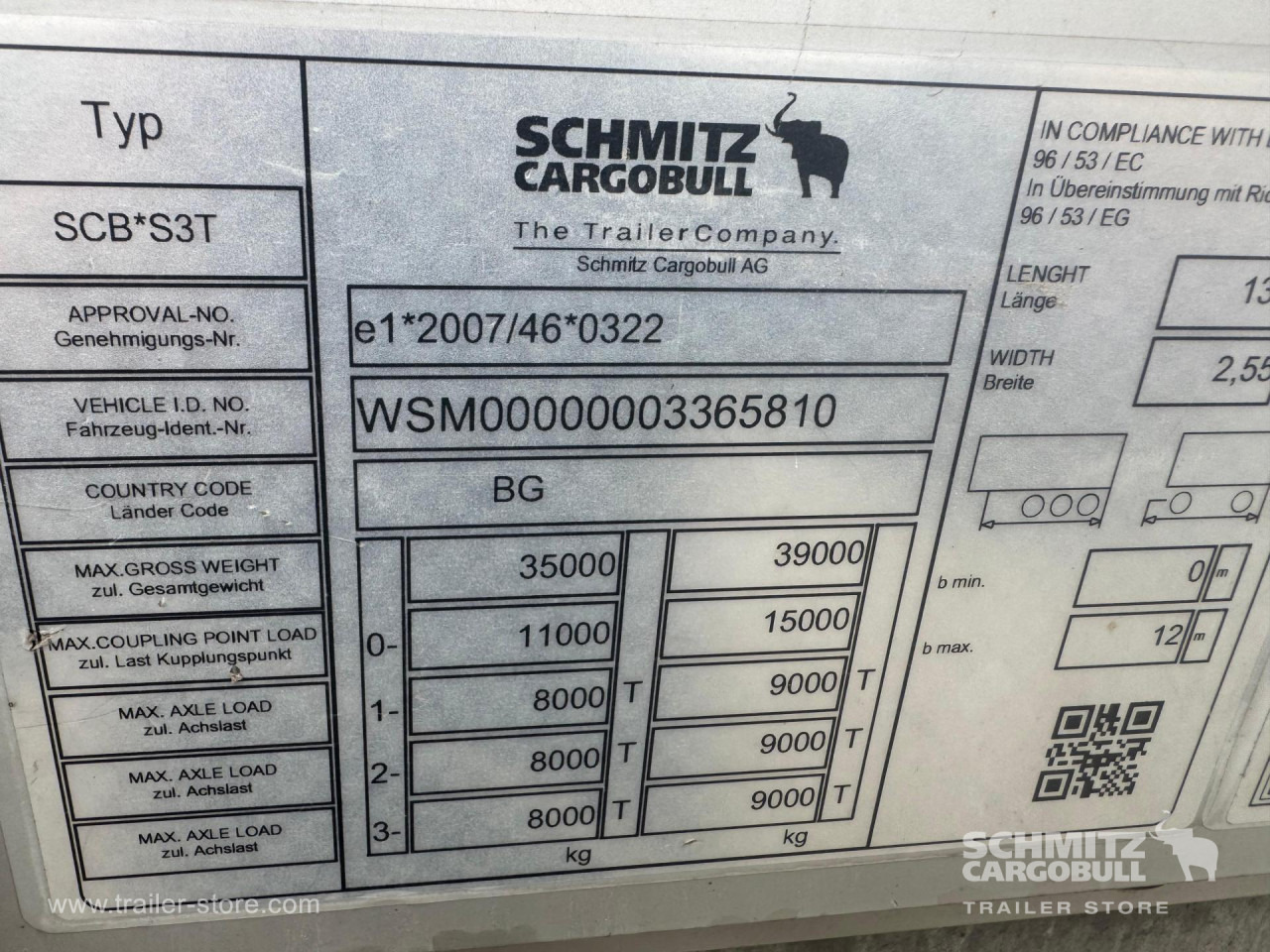 SCHMITZ Curtainsider Standard - Tentpoolhaagis: pilt 2 SCHMITZ Curtainsider Standard - Tentpoolhaagis: pilt 2