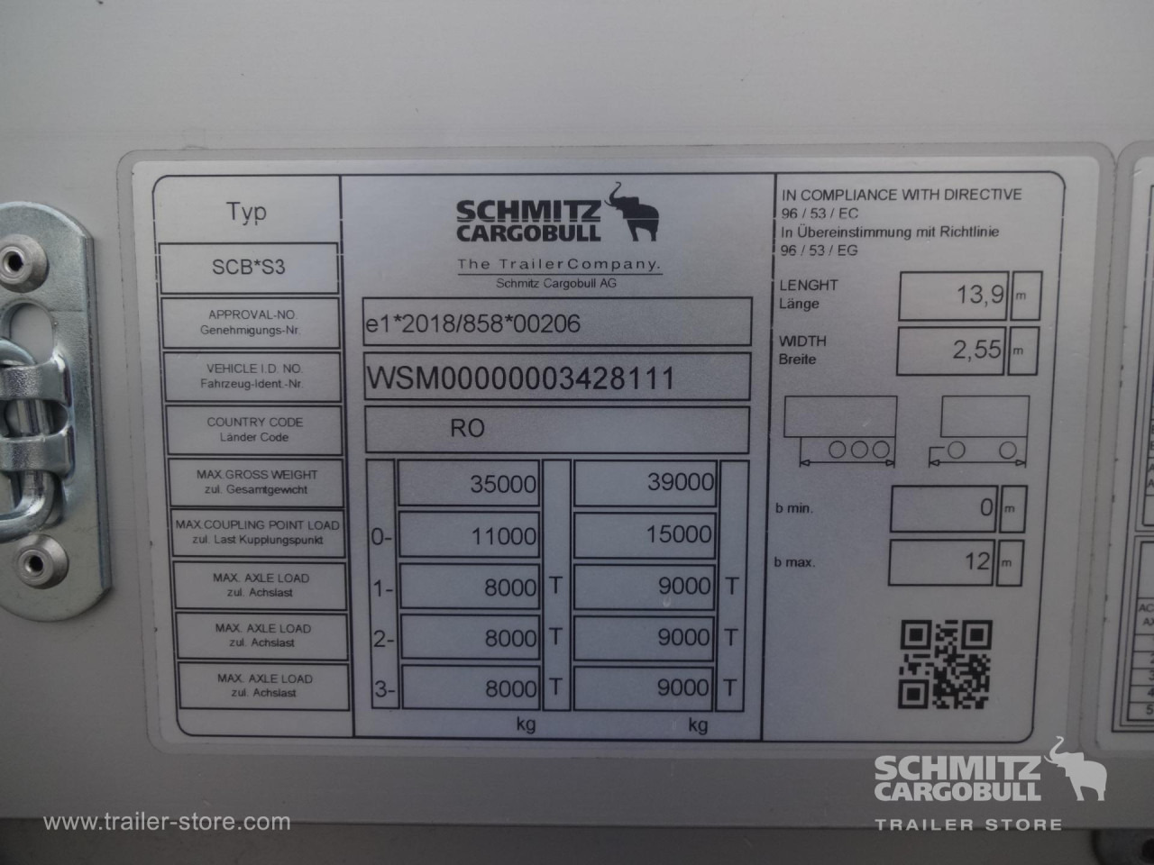 SCHMITZ Curtainsider Standard - Tentpoolhaagis: pilt 2 SCHMITZ Curtainsider Standard - Tentpoolhaagis: pilt 2