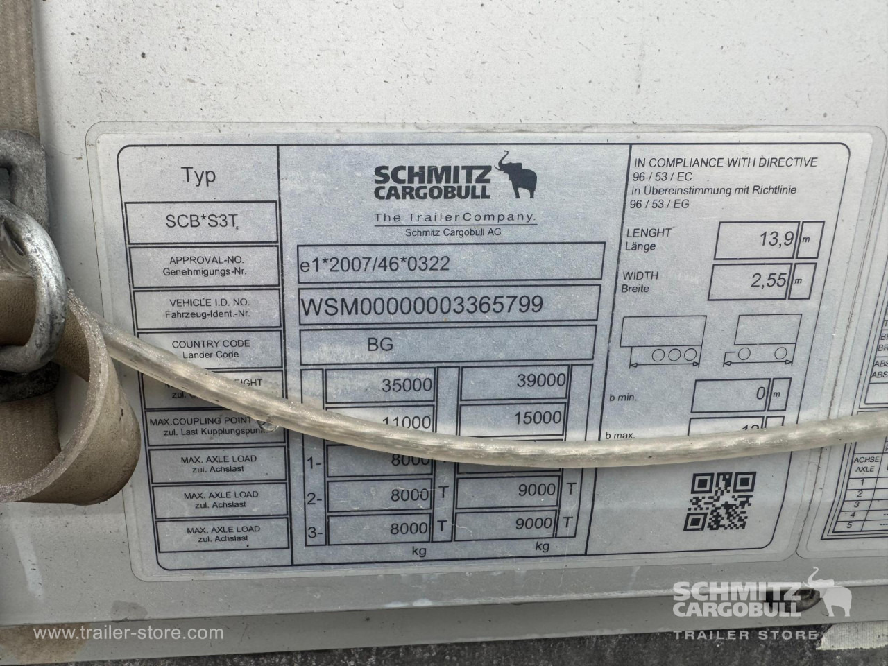 SCHMITZ Curtainsider Standard - Tentpoolhaagis: pilt 2 SCHMITZ Curtainsider Standard - Tentpoolhaagis: pilt 2