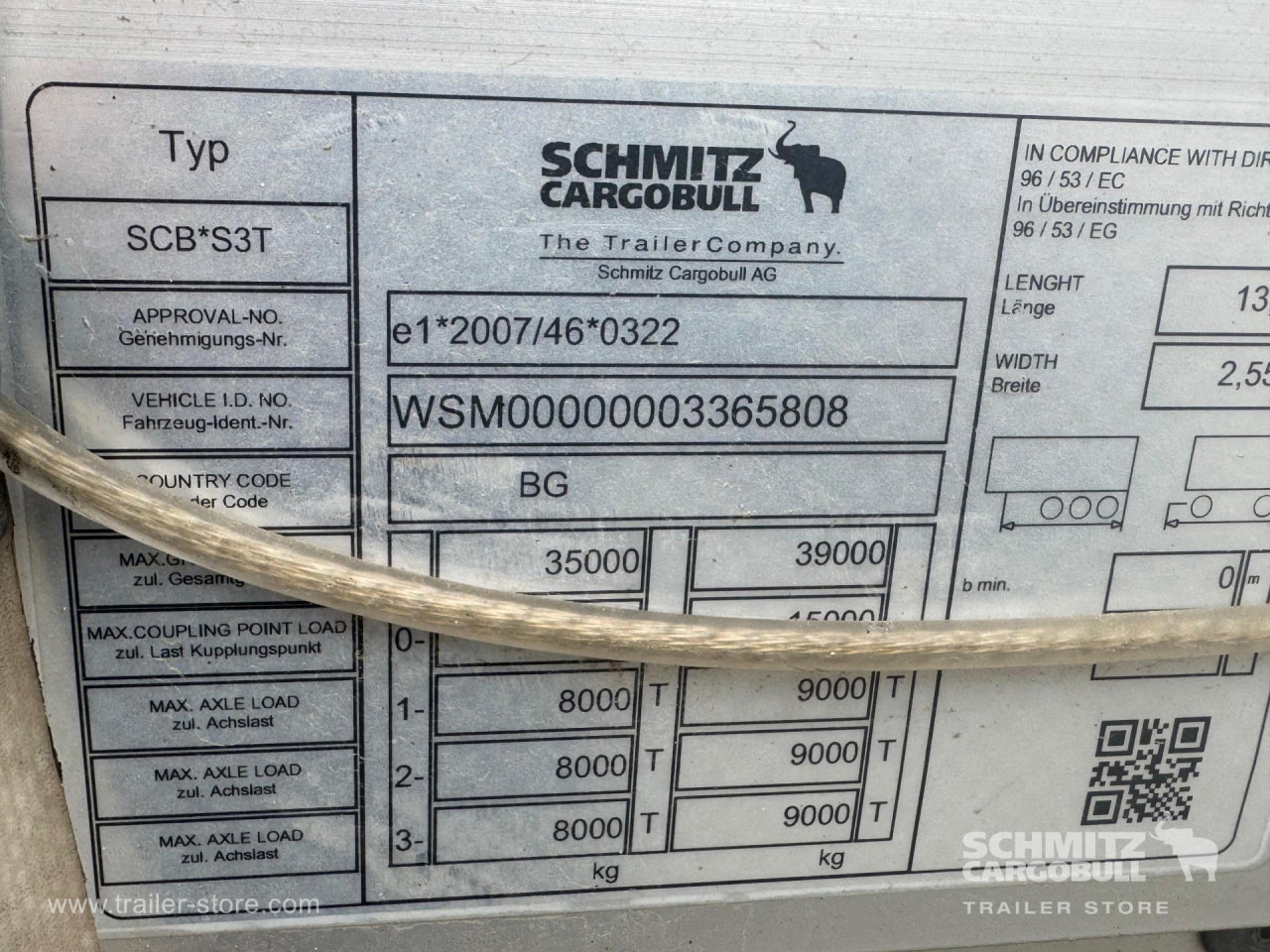 SCHMITZ Curtainsider Standard - Tentpoolhaagis: pilt 2 SCHMITZ Curtainsider Standard - Tentpoolhaagis: pilt 2