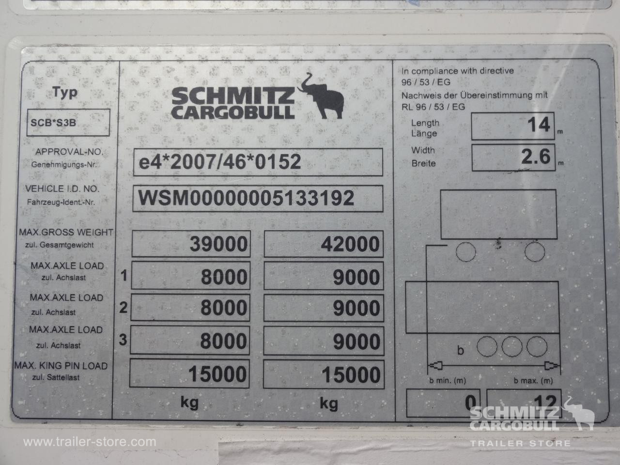 SCHMITZ Reefer Standard - Isotermiline poolhaagis: pilt 3 SCHMITZ Reefer Standard - Isotermiline poolhaagis: pilt 3