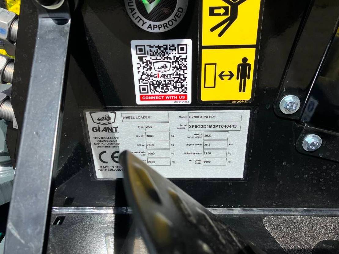 Uus Rataslaadur Giant G 2700 X-tra HD +: pilt 10