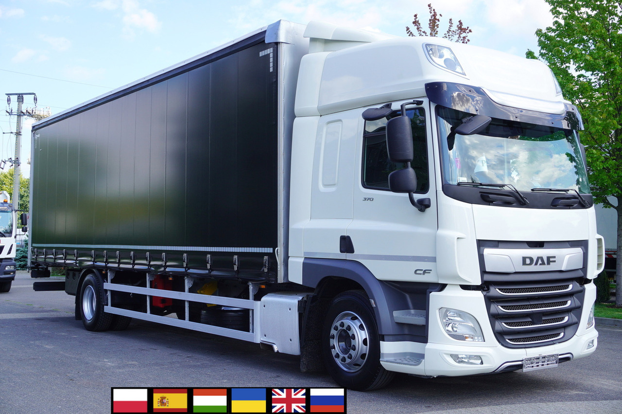 DAF CF 18.370 / Curtainsider 23 EPAL! / Sleeper cab - Tent veoauto: pilt 1 DAF CF 18.370 / Curtainsider 23 EPAL! / Sleeper cab - Tent veoauto: pilt 1