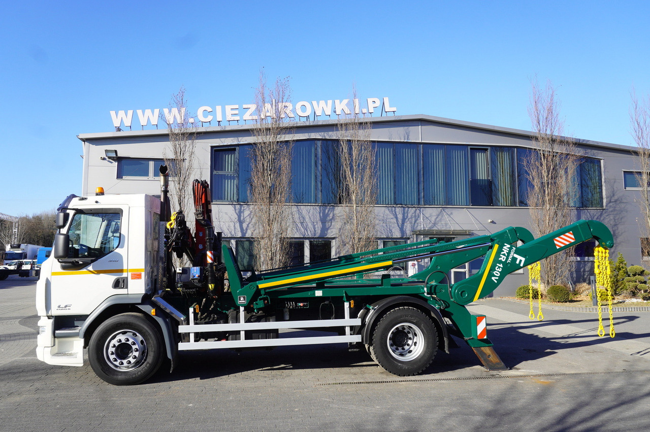 DAF LF 18.310 E6 / Skip loader Fornal NKR 130V / HDS HMF 735 K2 / Manual gearbox - Nöörtõstukiga veoauto, Kraanaga veoauto: pilt 3 DAF LF 18.310 E6 / Skip loader Fornal NKR 130V / HDS HMF 735 K2 / Manual gearbox - Nöörtõstukiga veoauto, Kraanaga veoauto: pilt 3