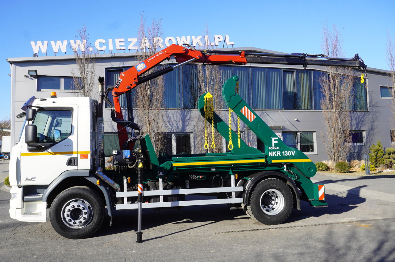 DAF LF 18.310 E6 / Skip loader Fornal NKR 130V / HDS HMF 735 K2 / Manual gearbox - Nöörtõstukiga veoauto, Kraanaga veoauto: pilt 4 DAF LF 18.310 E6 / Skip loader Fornal NKR 130V / HDS HMF 735 K2 / Manual gearbox - Nöörtõstukiga veoauto, Kraanaga veoauto: pilt 4