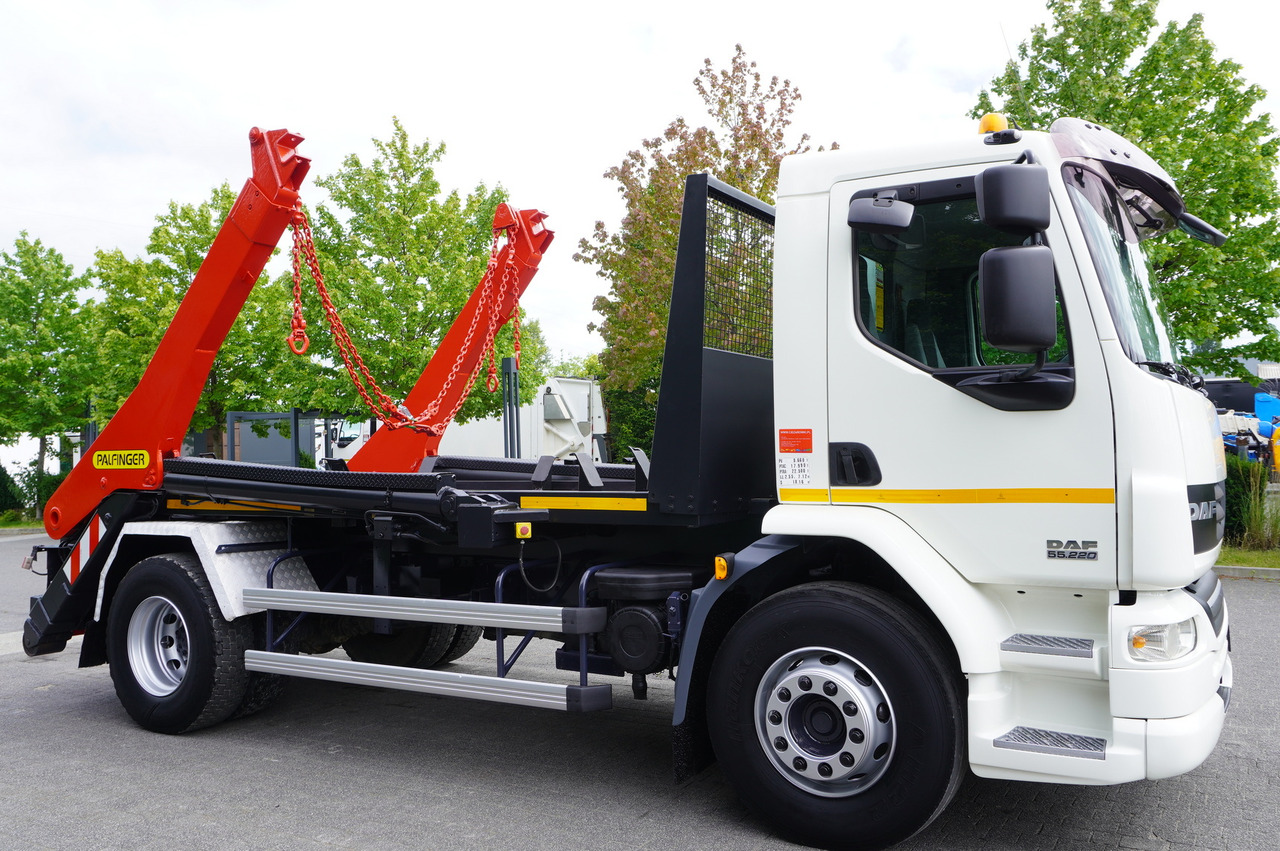 DAF LF 55.220 Skip loader GUIMA PALFINGER M14T - Nöörtõstukiga veoauto: pilt 3 DAF LF 55.220 Skip loader GUIMA PALFINGER M14T - Nöörtõstukiga veoauto: pilt 3