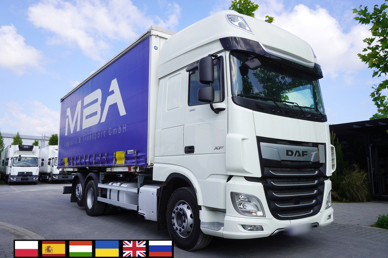 DAF XF 480 SSC / Curtainsider 19 EPAL / 2021 - Tent veoauto: pilt 1 DAF XF 480 SSC / Curtainsider 19 EPAL / 2021 - Tent veoauto: pilt 1