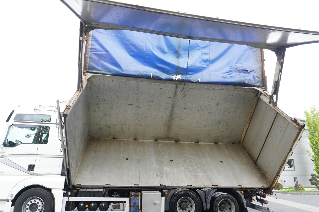 Dump truck body , side opening, 40 m3, side tipper - Asenduskorpus - furgoon: pilt 2 Dump truck body , side opening, 40 m3, side tipper - Asenduskorpus - furgoon: pilt 2
