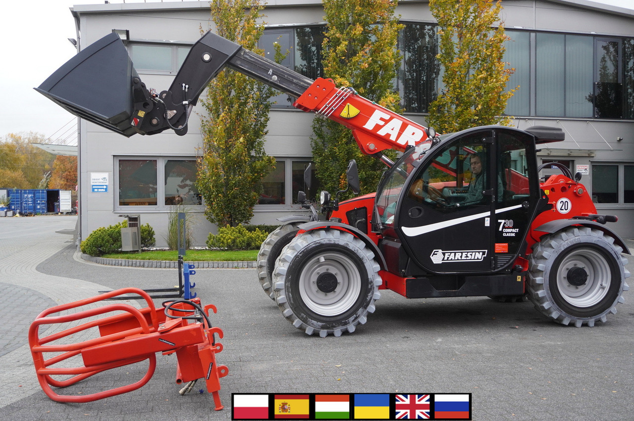 FARESIN 730C Classic 55 / 550 MTH !!! / 7 m reach / joystick - Teleskooplaadur: pilt 1 FARESIN 730C Classic 55 / 550 MTH !!! / 7 m reach / joystick - Teleskooplaadur: pilt 1