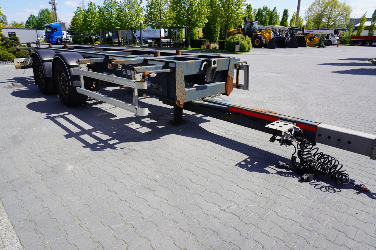 FRUEHAUF BDF / 18 t - Šassii järelhaagis: pilt 2 FRUEHAUF BDF / 18 t - Šassii järelhaagis: pilt 2