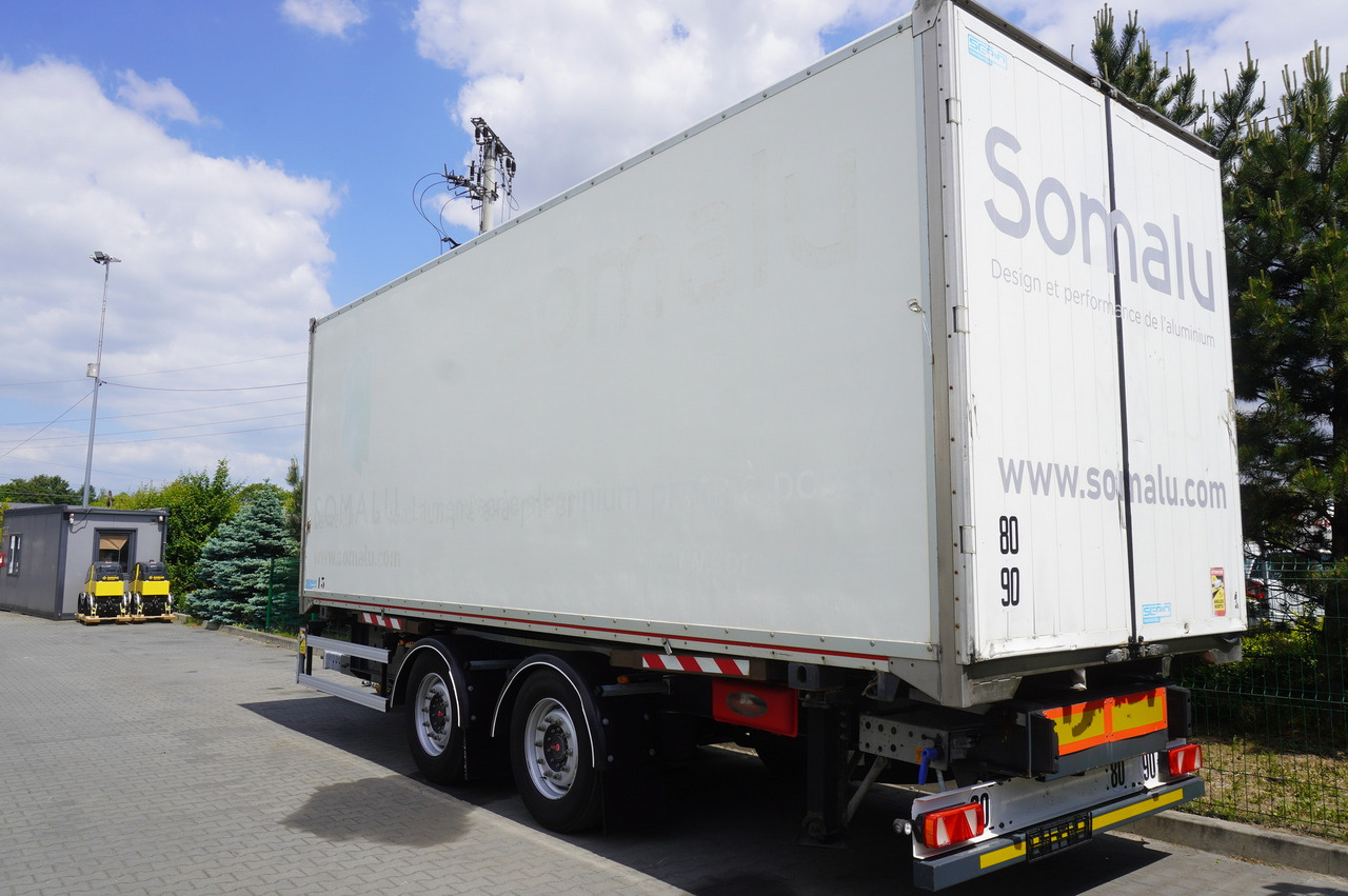 Fruehauf passthrough box trailer 18 EPAL / 2021 / SAF axles - Furgoonjärelhaagis: pilt 3 Fruehauf passthrough box trailer 18 EPAL / 2021 / SAF axles - Furgoonjärelhaagis: pilt 3