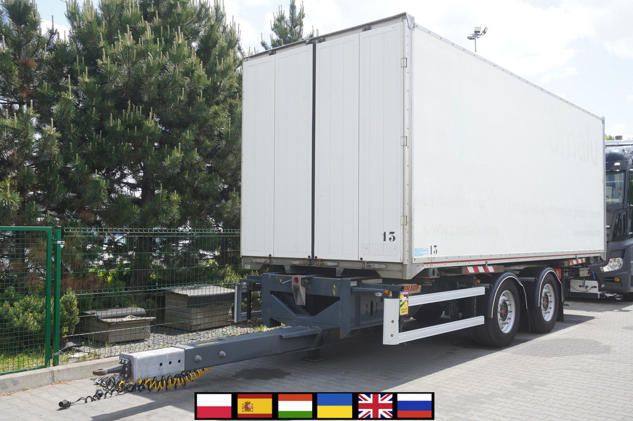Fruehauf passthrough box trailer 18 EPAL / 2021 / SAF axles - Furgoonjärelhaagis: pilt 1 Fruehauf passthrough box trailer 18 EPAL / 2021 / SAF axles - Furgoonjärelhaagis: pilt 1