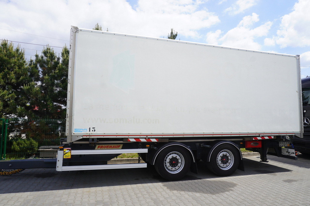 Fruehauf passthrough box trailer 18 EPAL / 2021 / SAF axles - Furgoonjärelhaagis: pilt 2 Fruehauf passthrough box trailer 18 EPAL / 2021 / SAF axles - Furgoonjärelhaagis: pilt 2