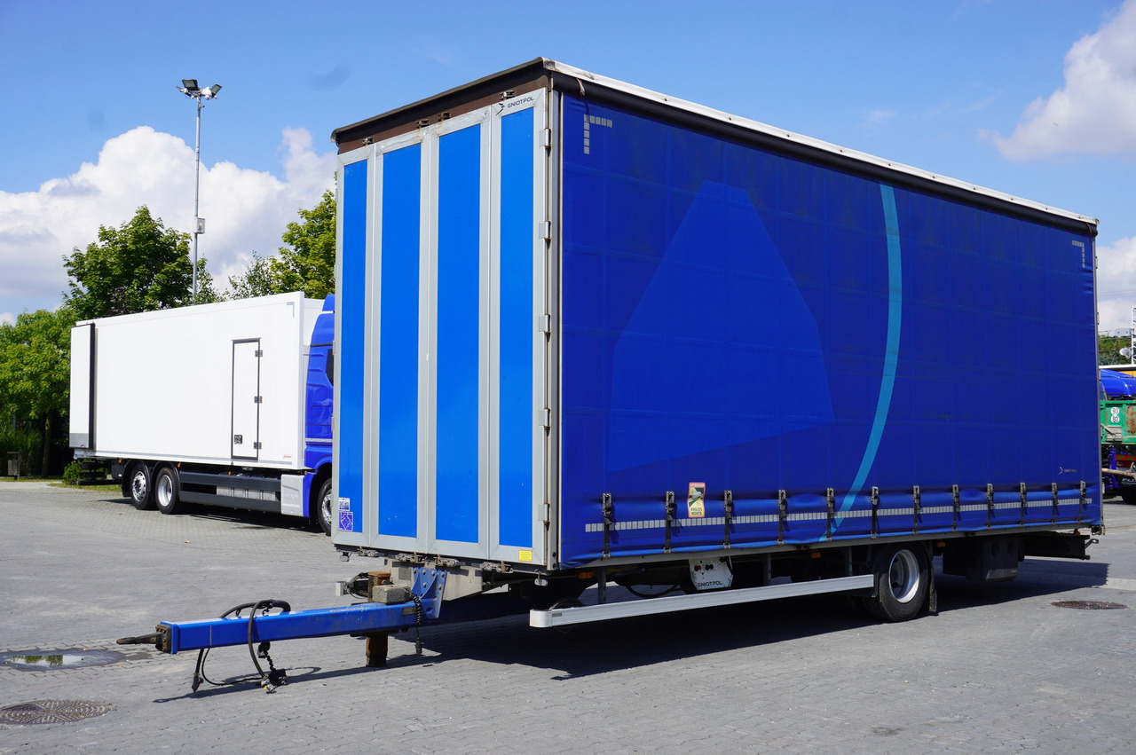 Gniotpol Tandem trailer / 10t / 2018 / 19 pallets - Tenthaagis: pilt 1 Gniotpol Tandem trailer / 10t / 2018 / 19 pallets - Tenthaagis: pilt 1