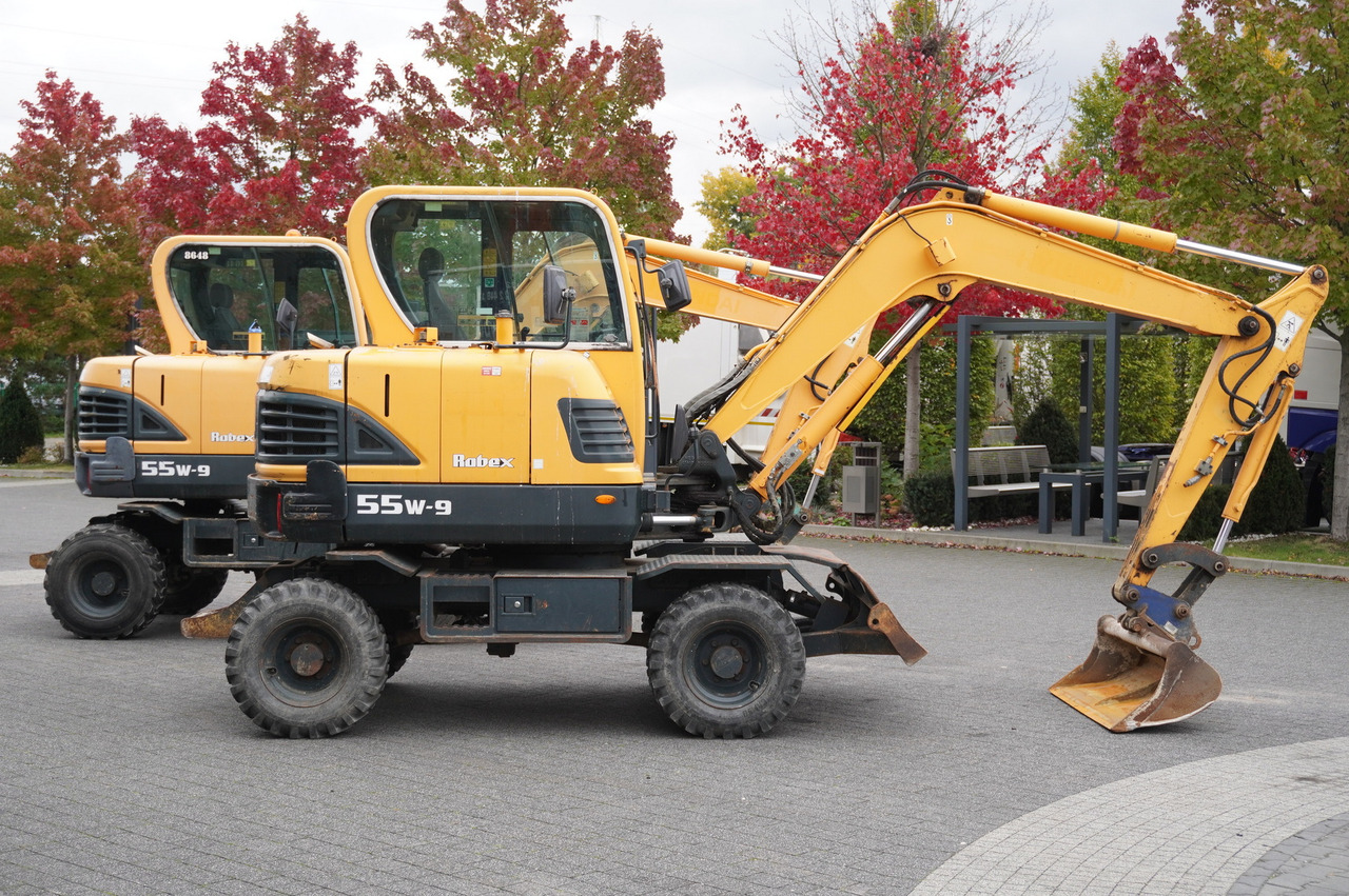 Hyundai Robex 55W-9 Wheeled Excavator 5.5t / 2 units - Ratastel ekskavaator: pilt 3 Hyundai Robex 55W-9 Wheeled Excavator 5.5t / 2 units - Ratastel ekskavaator: pilt 3
