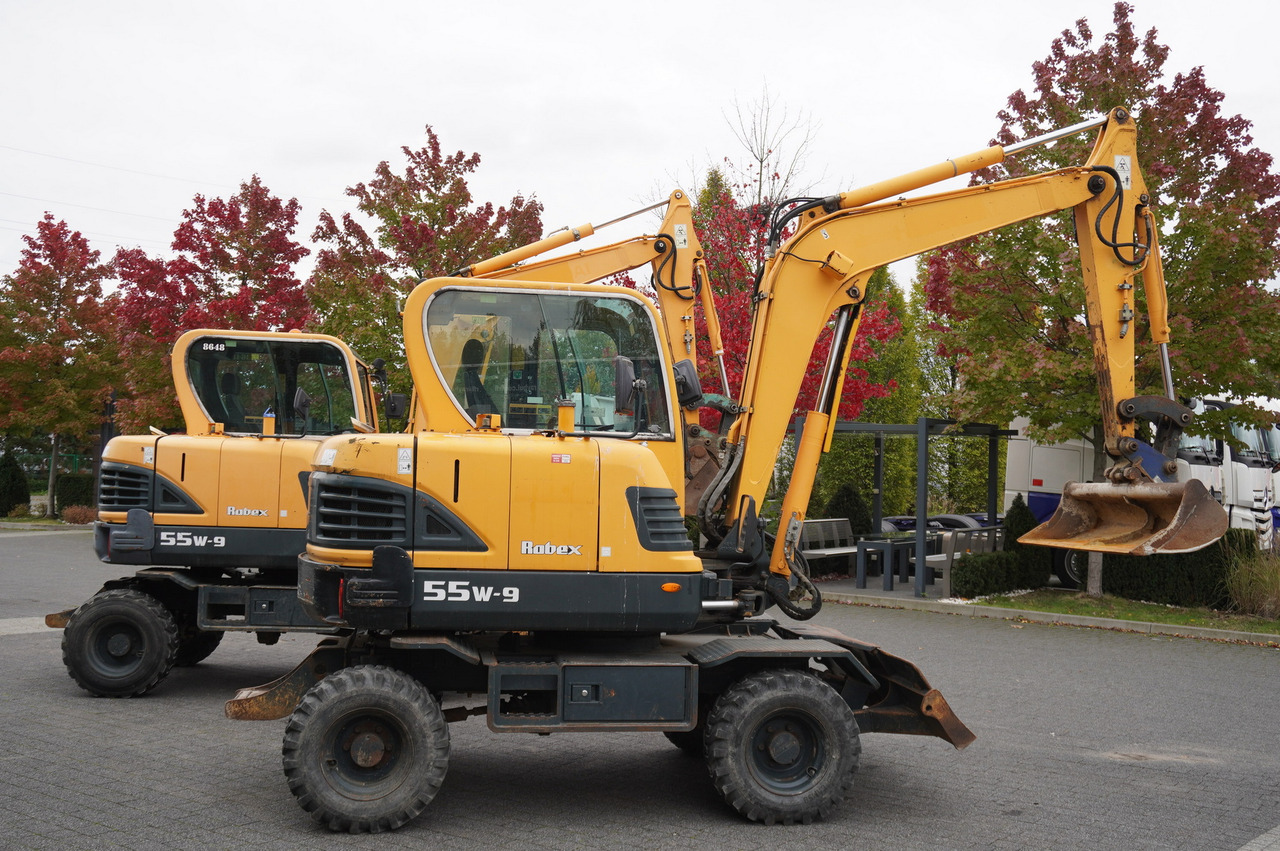 Hyundai Robex 55W-9 Wheeled Excavator 5.5t / 2 units - Ratastel ekskavaator: pilt 4 Hyundai Robex 55W-9 Wheeled Excavator 5.5t / 2 units - Ratastel ekskavaator: pilt 4