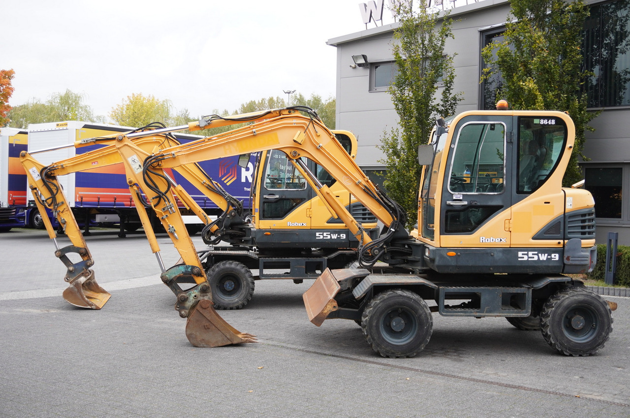 Hyundai Robex 55W-9 Wheeled Excavator 5.5t / 2 units - Ratastel ekskavaator: pilt 2 Hyundai Robex 55W-9 Wheeled Excavator 5.5t / 2 units - Ratastel ekskavaator: pilt 2