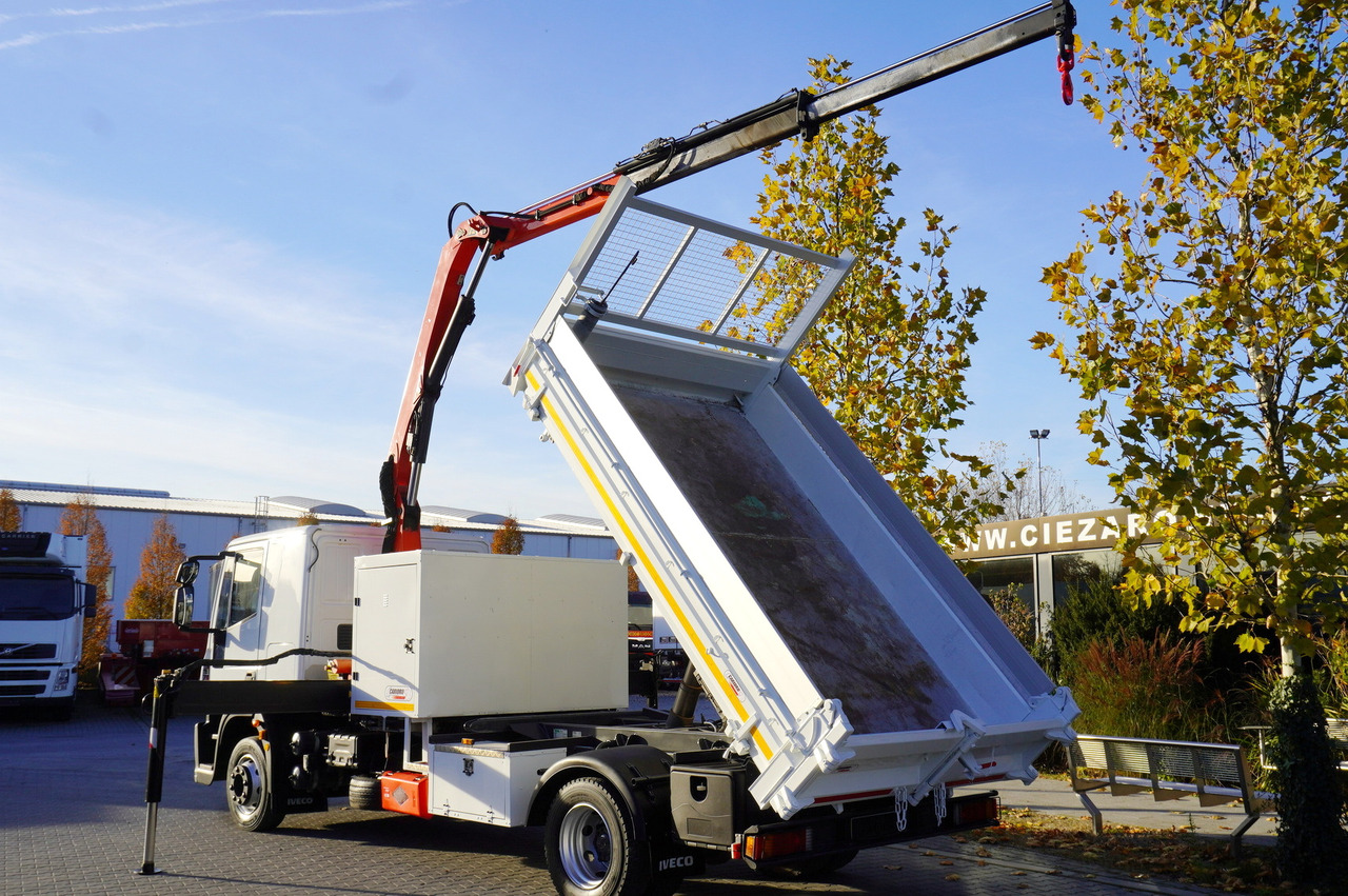IVECO Eurocargo 120E18 Crane Palfinger / 3-way tipper / sleeper cab - Madelveok/ Platvormveok, Kraanaga veoauto: pilt 4 IVECO Eurocargo 120E18 Crane Palfinger / 3-way tipper / sleeper cab - Madelveok/ Platvormveok, Kraanaga veoauto: pilt 4