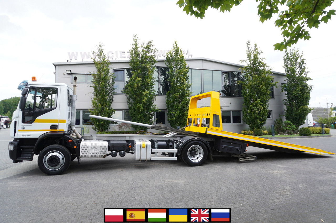 IVECO Eurocargo 160-210 / 75,000 km! / OMARS lowered tow truck platform / Fork - Puksiirauto: pilt 1 IVECO Eurocargo 160-210 / 75,000 km! / OMARS lowered tow truck platform / Fork - Puksiirauto: pilt 1