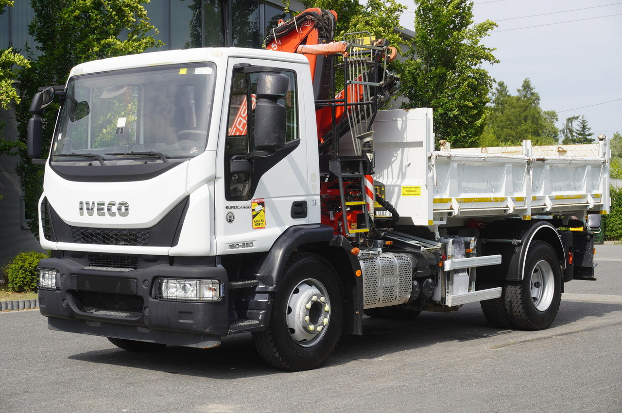 IVECO Eurocargo 160-250 / Fassi F95 crane / 120 tho. km / 3-sided tipper - Kraanaga veoauto: pilt 3 IVECO Eurocargo 160-250 / Fassi F95 crane / 120 tho. km / 3-sided tipper - Kraanaga veoauto: pilt 3
